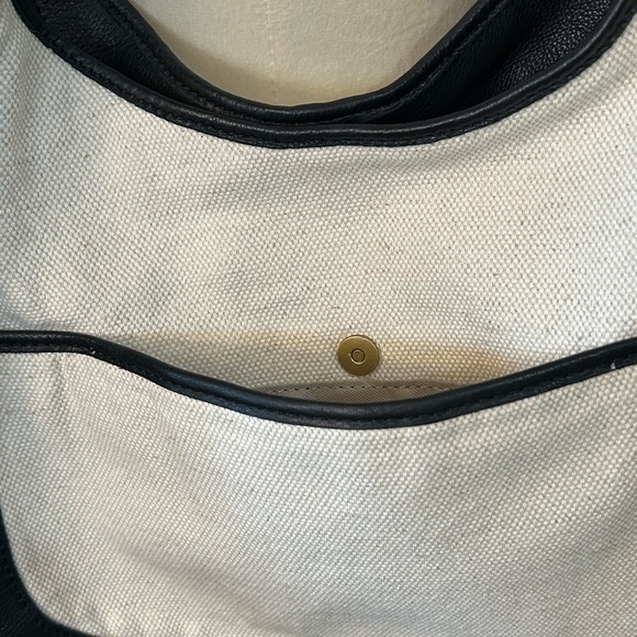 American Leather Co. Finley Canvas Large Tote   NWOT - Picture 5 of 14